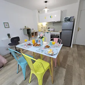  Appartement Marshmallow Proche Aeroport, Airbus Et Zenith